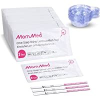 MomMed Test de Ovulación 60 tests- tiras de ovulacion LH60(25mIU-ml)- Prueba de fertilidad familiar femenina.